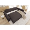 Emma - Sofa mit Schlaffunktion und Bettkasten in Cord-Stoff schöner Sitzkomfort