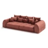 Levana - Big Sofa 5 Sitzer boxspringfederung lounge Sofa in Cord-Stoff