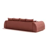 Levana - Big Sofa 5 Sitzer boxspringfederung lounge Sofa in Cord-Stoff