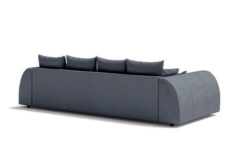 Levana - Big Sofa 5 Sitzer boxspringfederung lounge Sofa in Cord-Stoff
