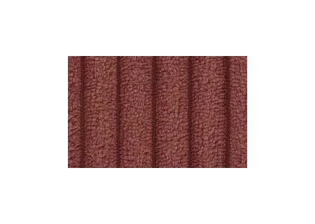 Oskar - Modernes Ecksofa mit Ottomane aus Cord-Stoff mit bequemem Sitz