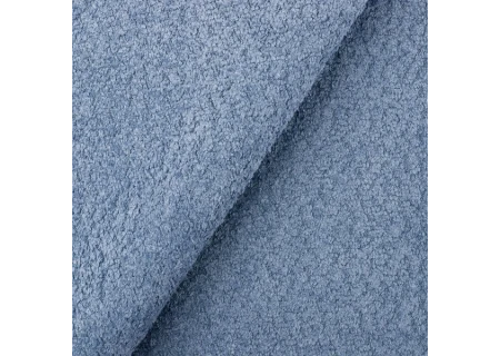 Gabriella - Polsterbett Boucle Stoff Füße aus Massivholz