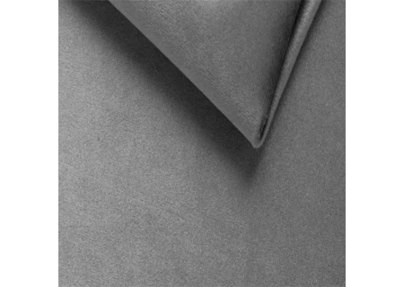 Valentin - Chesterfield Sofa 2-Sitzer mit Silber Metall Füßen