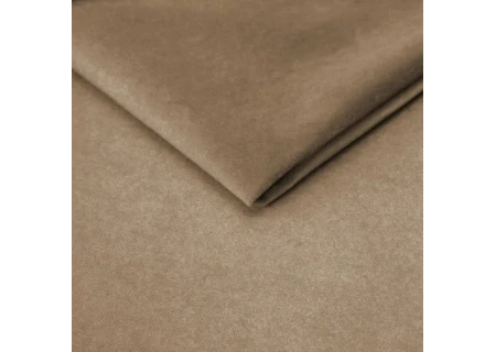 Cleo - Chesterfield 3 sitzer Sofa aus Samt-Stoff mit Holzfüßen