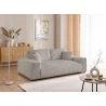 Mollis - Sofa 3 Sitzer aus Plüschcord mit schöner Sitzkomfort