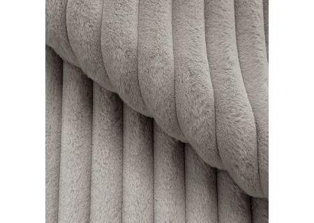 Mollis - Sofa 3 Sitzer aus Plüschcord mit schöner Sitzkomfort