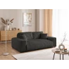 Mollis - Sofa 3 Sitzer aus Plüschcord mit schöner Sitzkomfort