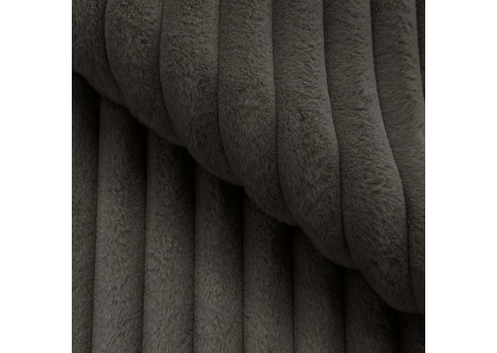 Mollis - Sofa 3 Sitzer aus Plüschcord mit schöner Sitzkomfort