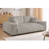 Mollis - Sofa 2 Sitzer aus Plüschcord mit schöner Sitzkomfort