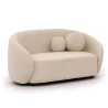 Roundi - Bouclé 2-Sitzer Sofa Luxus & Moderne Kollektion Geschwungenes Loveseat-Design