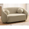 Roundi - Bouclé 2-Sitzer Sofa Luxus & Moderne Kollektion Geschwungenes Loveseat-Design