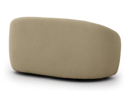 Roundi - Bouclé 2-Sitzer Sofa Luxus & Moderne Kollektion Geschwungenes Loveseat-Design