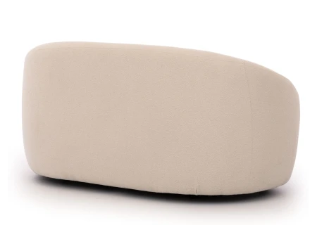 Roundi - Bouclé 2-Sitzer Sofa Luxus & Moderne Kollektion Geschwungenes Loveseat-Design