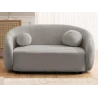 Roundi - Bouclé 2-Sitzer Sofa Luxus & Moderne Kollektion Geschwungenes Loveseat-Design