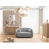 Roundi - Bouclé 2-Sitzer Sofa Luxus & Moderne Kollektion Geschwungenes Loveseat-Design