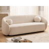 Roundi - Bouclé 3-Sitzer Sofa Luxus & Moderne Kollektion Geschwungenes Loveseat-Design