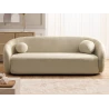 Roundi - Bouclé 3-Sitzer Sofa Luxus & Moderne Kollektion Geschwungenes Loveseat-Design