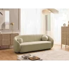 Roundi - Bouclé 3-Sitzer Sofa Luxus & Moderne Kollektion Geschwungenes Loveseat-Design
