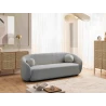 Roundi - Bouclé 3-Sitzer Sofa Luxus & Moderne Kollektion Geschwungenes Loveseat-Design