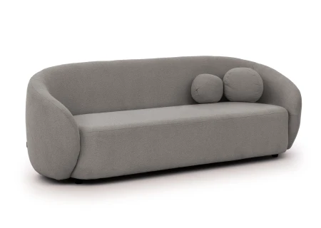 Roundi - Bouclé 3-Sitzer Sofa Luxus & Moderne Kollektion Geschwungenes Loveseat-Design