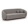 Roundi - Bouclé 3-Sitzer Sofa Luxus & Moderne Kollektion Geschwungenes Loveseat-Design