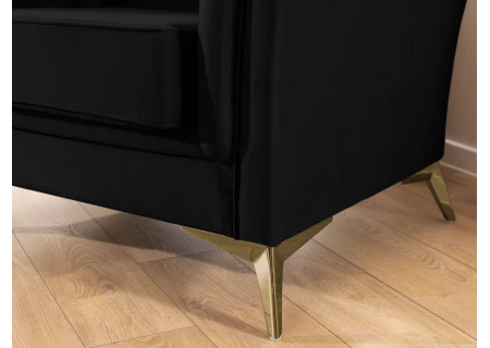 Whitby - Chesterfield Luxus 2-Sitzer Sofa aus Samt mit goldenen, silbernen oder schwarzen Füßen