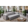 Vivian - Big Sofa mit Schlaffunktion, Boxspringfederung, Lounge Sofa mit vielen losen Kissen