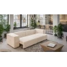 Vivian - Big Sofa mit Schlaffunktion, Boxspringfederung, Lounge Sofa mit vielen losen Kissen