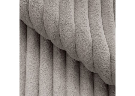 Mollis - Sofa mit Schlaffunktion und Bettkasten aus Plüschcord mit schöner Sitzkomfort