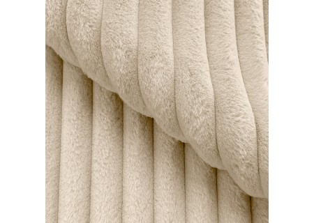 Mollis - Wohnlandschaft im XXL-Format aus Plüschcord mit schöner Sitzkomfort