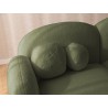 Nuvola - Modernes Ecksofa L-Form aus Bouclé-Stoff mit abgerundetem Design und hohem Sitzkomfort