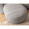 Nuvola - Modernes Ecksofa L-Form aus Bouclé-Stoff mit abgerundetem Design und hohem Sitzkomfort