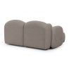 Nuvola - Modernes Ecksofa L-Form aus Bouclé-Stoff mit abgerundetem Design und hohem Sitzkomfort