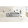 Victor - Modernes Sofa 3 sitzer mit weichem Sitz