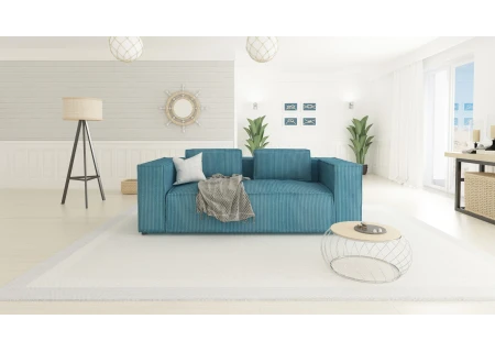 Noord - Modernes Sofa 2 sitzer mit weichem Sitz