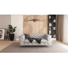 Carson - Chesterfield Sofa 2-Sitzer mit Goldene Metall Füßen