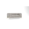 Carson - Chesterfield Sofa 2-Sitzer mit Goldene Metall Füßen
