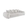 Vivienne - Big Sofa 5 Sitzer Boxspringfederung Lounge Sofa mit vielen losen Kissen