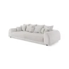 Vivienne - Big Sofa 5 Sitzer Boxspringfederung Lounge Sofa mit vielen losen Kissen
