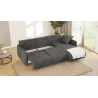 Owen - Ecksofa mit Schlaffunktion und Bettkasten in scandinavischem Design