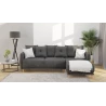 Owen - Ecksofa mit Schlaffunktion und Bettkasten in scandinavischem Design