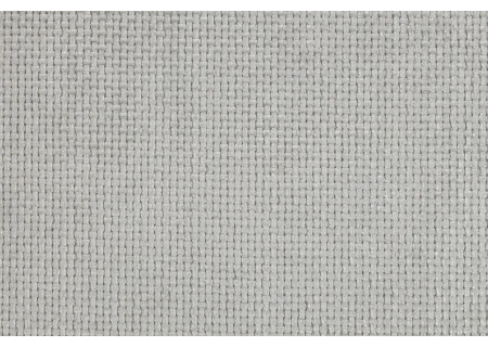 Trygve - Ecksofa mit Schlaffunktion und Hocker mit Braun Holzfüßen im skandinavischen Stil aus Chenille-Stoff