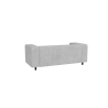 Oskar - Modernes Sofa 2 sitzer aus Cord-Stoff mit bequemem Sitz