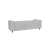 Oskar - Modernes Sofa 3 sitzer aus Cord-Stoff mit bequemem Sitz