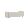 Oskar - Modernes Sofa 3 sitzer aus Cord-Stoff mit bequemem Sitz