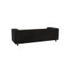 Oskar - Modernes Sofa 3 sitzer aus Cord-Stoff mit bequemem Sitz